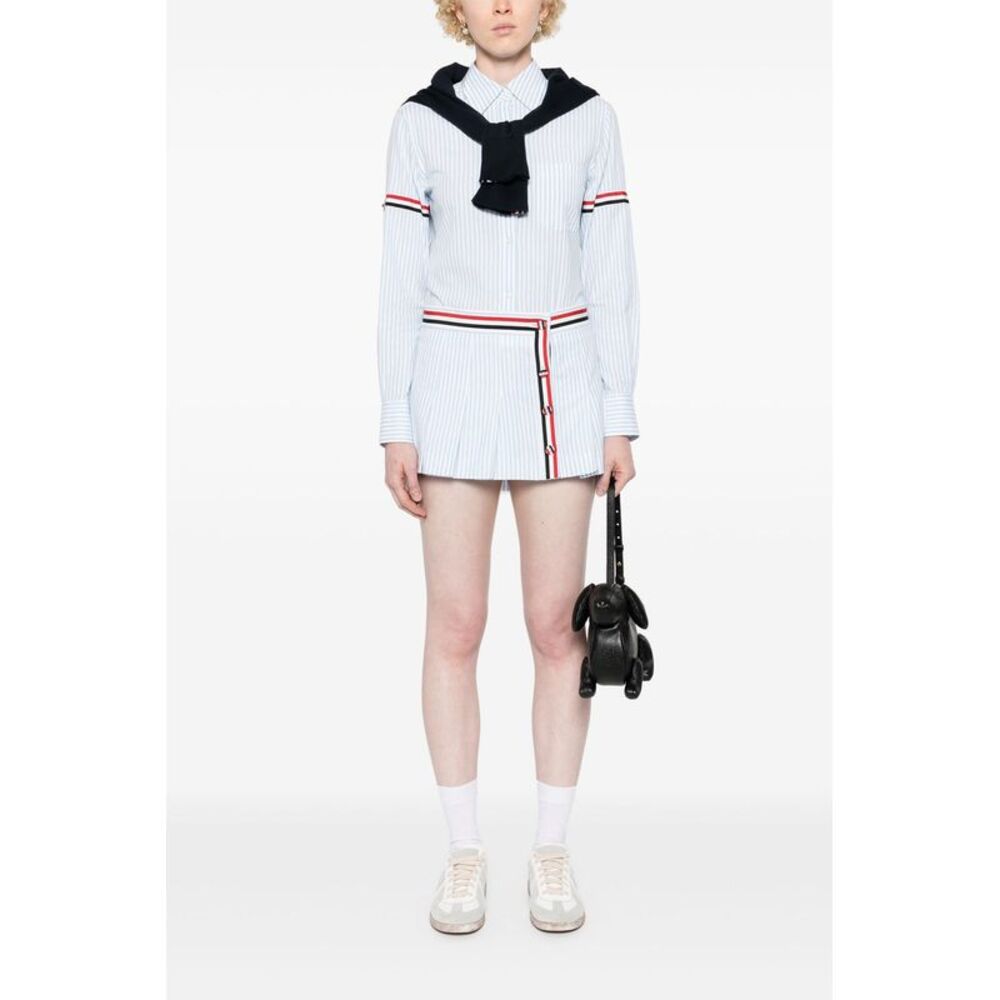 Thom Browne Women Striped Shirt - Picture 2 of 5